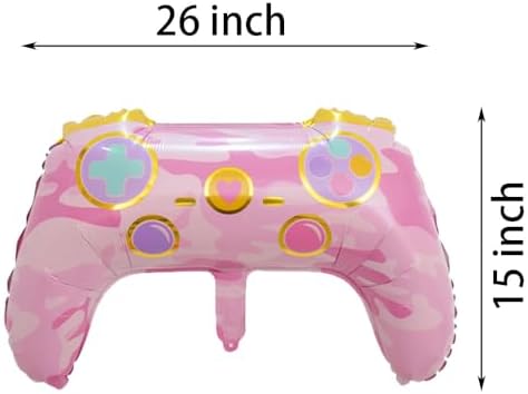 Video Game Balloons 4PCS 26 Inch Birthday Party Decorations