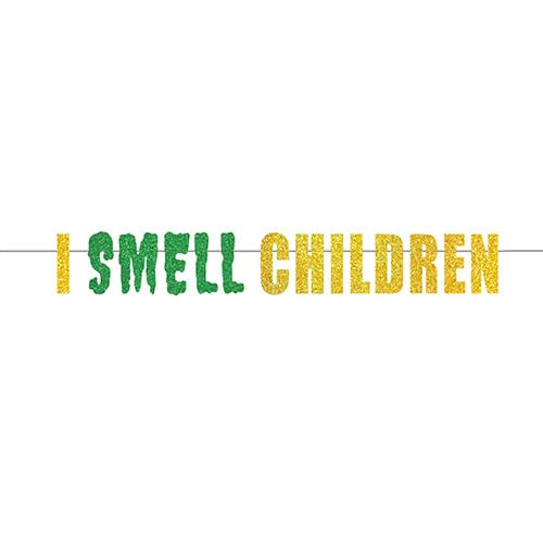 I Smell Children Halloween Hocus Pocus Banner 1