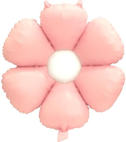 Colorful Daisy Flower Balloons Garland 8 Pack