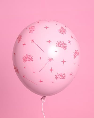 Xo Fetti Pink and Green Witch Latex Balloons - 24 Pack 12 Inch
