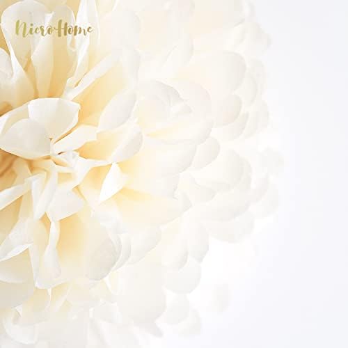 White Gold Tassel Garland Set for Wedding Decor