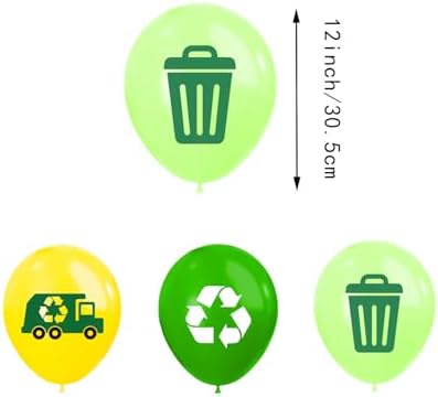Trash Truck Birthday Decorations Set