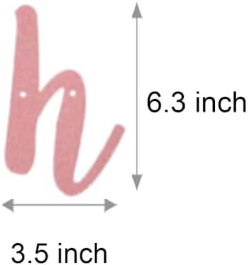 WEIANDBO Rose Gold Glitter Banner Pre-Strung