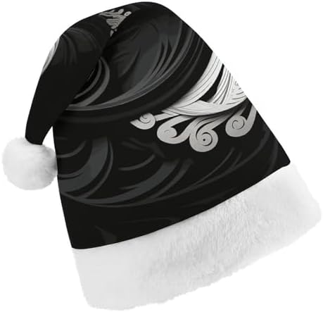 Santa Hat Black And White Christmas Party Headwear