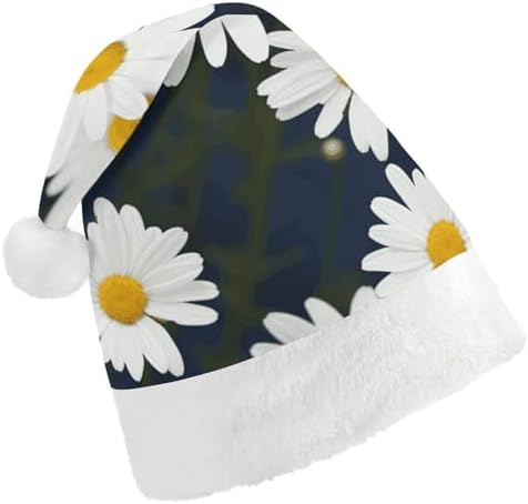 NWGHM Santa Hat Flowers Daisy Christmas Party Headwear