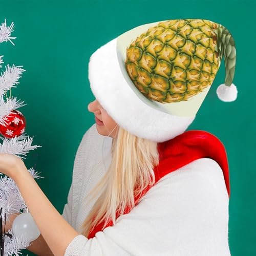 Santa Hat Pineapple Christmas Headwear for Adults