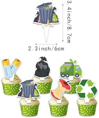 Trash Truck Birthday Decorations Set