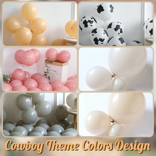 Western Cowboy Balloon Arch Kit 168 pcs