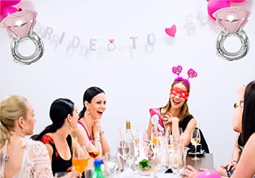 2Pcs Ring Foil Balloons 28 Inches Wedding Decoration