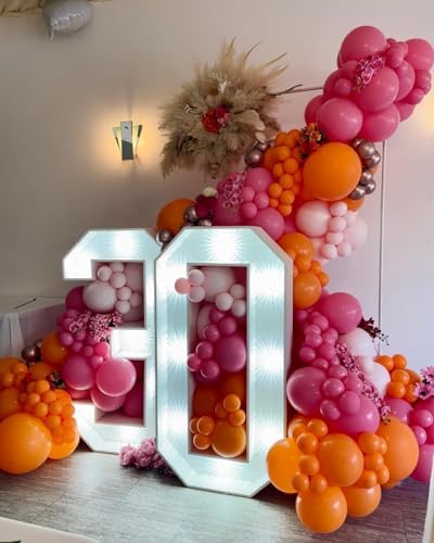 Tropical Luau Party Garland Arch Kit 151pcs Balloons