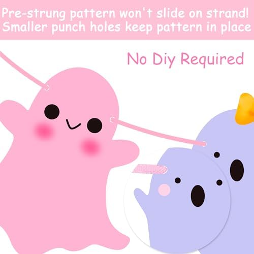 2pcs Ghost Banners Halloween Decorations