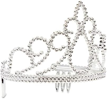 BLUE PANDA 12 Pack Princess Tiaras for Girls