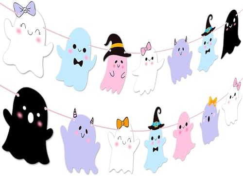 2pcs Ghost Banners Halloween Decorations