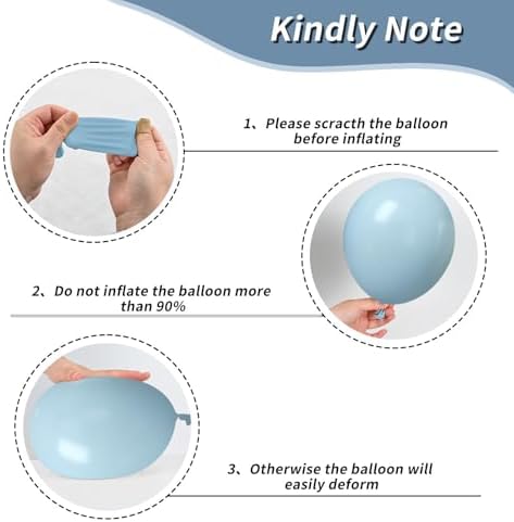Sowide Mermaid Balloons 50Pcs Party Decorations