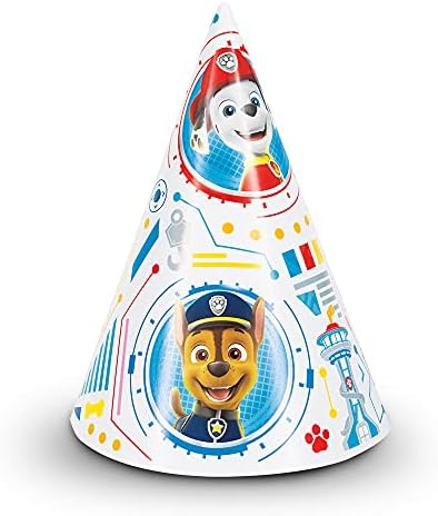 Paw Patrol Party Hats 8 Count Colorful Fun