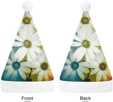 NWGHM Christmas Hat with Daisy Flowers Design