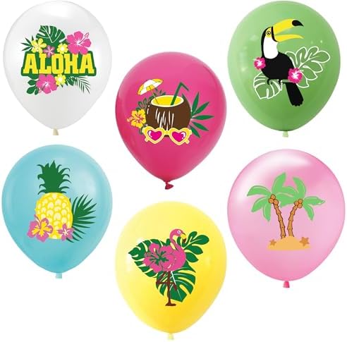 117Pcs Summer Pool Themed Birthday Party Decor Set