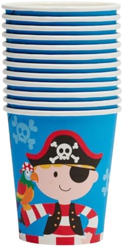 Pirate Party Supplies Set for Boys - 72 Pieces