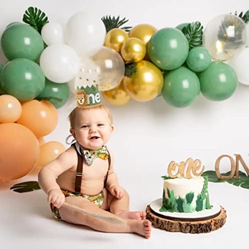 WAOUH Wild One Hat Green Birthday Party