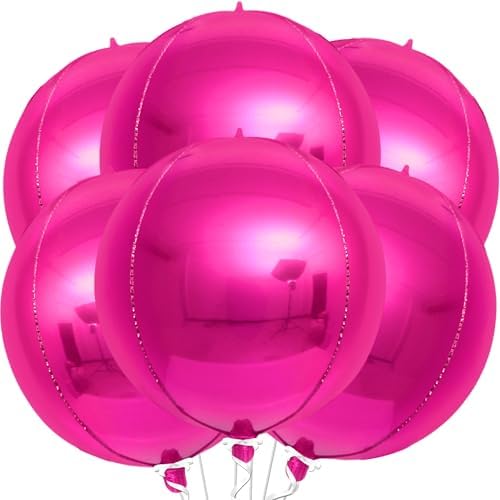 KatchOn Big Hot Pink Balloons 22 Inch Pack of 6