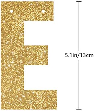 Gold Happy 100th Birthday Banner Decorations
