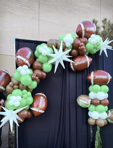 Football Balloon Garland Arch Kit 130pcs