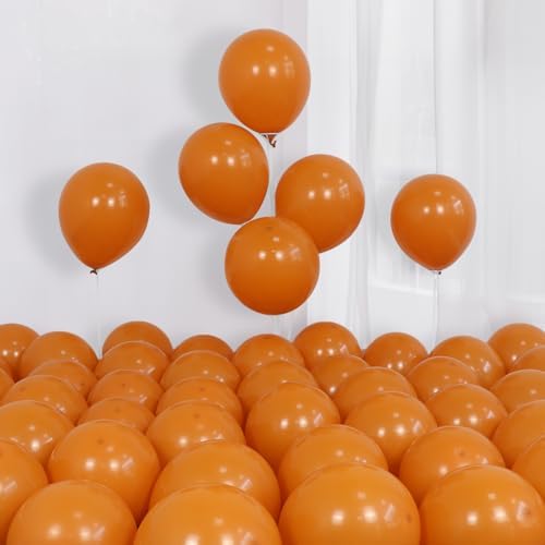 Halloween Balloons Arch Garland Kit 134pcs Orange Black Silver