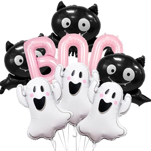 9Pcs Halloween Foil Balloons Decorations