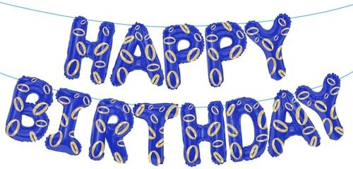 Cartoon Blue Hedgehog Birthday Banner Decorations