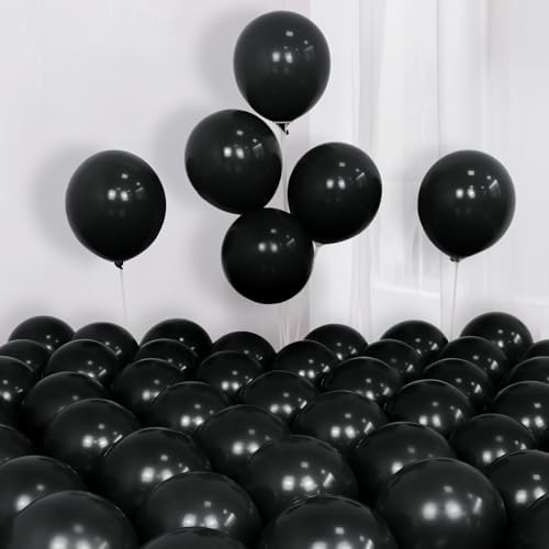 Halloween Balloons Arch Garland Kit 134pcs Orange Black Silver