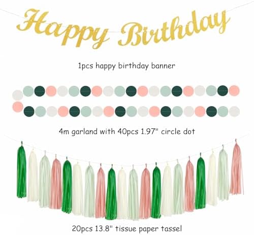Hugmoon 31pcs Birthday Party Decorations