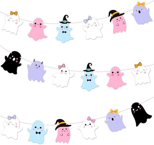 2pcs Ghost Banners Halloween Decorations