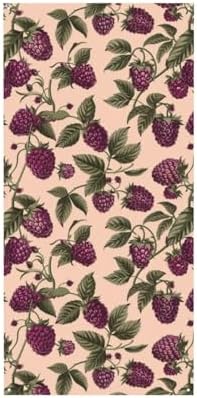 Raspberry Vine Door Banner Cover Decor