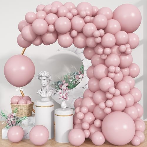 Pink Balloons 113Pcs Different Sizes Boho Decor Kit