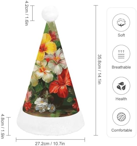 NWGHM Christmas Hat Bouquet Of Flowers Xmas Party Headwear