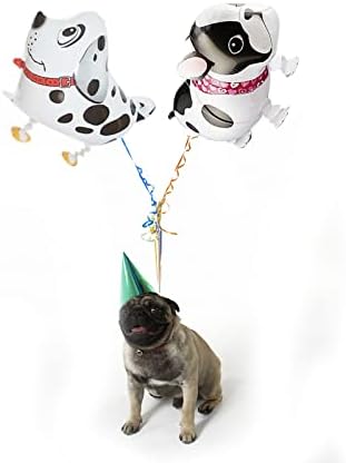 SOTOGO 14 Piece Dog Balloon Set for Parties and Birthdays