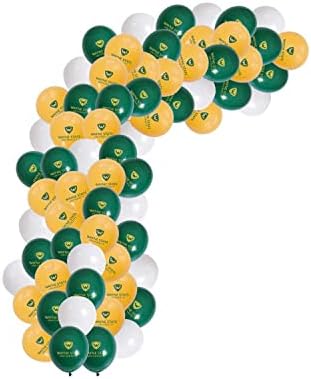 Wayne State University Balloons Garland Kit with Arch and 120 Pieces