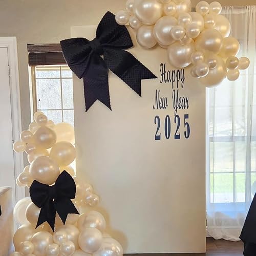 FunHot White Balloons Garland Arch Kit 120Pcs