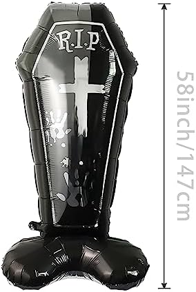 Zontween Tombstone Balloons Halloween Decor 2Pack