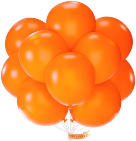 PartyWoo 20 Pack 18 Inch Orange Balloons for Parties