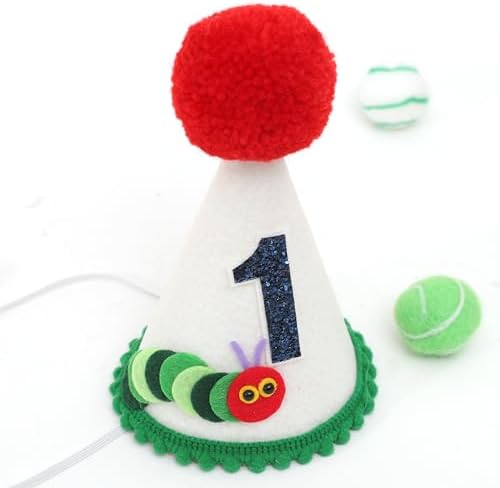 Hungry Caterpillar Birthday Crown for Boys