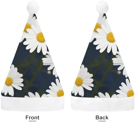 NWGHM Santa Hat Flowers Daisy Christmas Party Headwear
