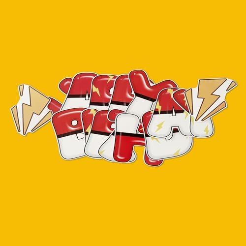 Happy Birthday Banner Cartoon Red White Decorations