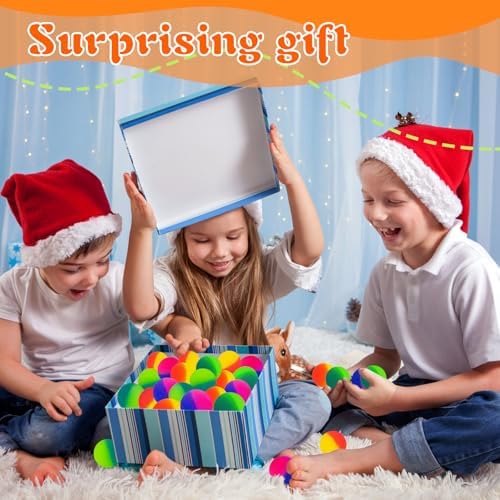 25 Pcs Jumbo Super Bouncy Balls for Party Favors