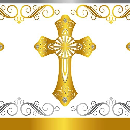 Beistle Religious Tablecover 54 x 108 2 Pack Party Supplies