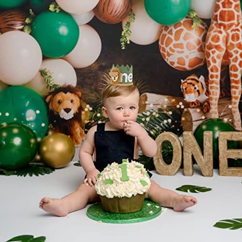 WAOUH Wild One Hat Green Birthday Party