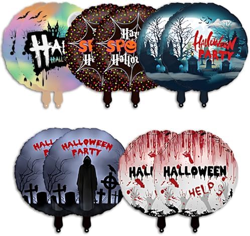 10 PCS Scary Halloween Balloons 2362in Blood Splatter Party Decor