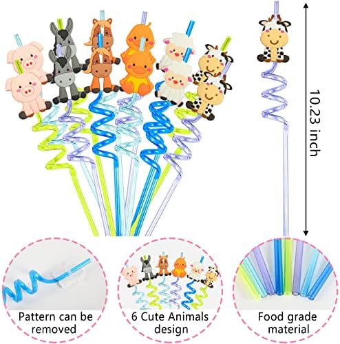 Farm Animals Party Favors Set 84PCS Kids Birthday Gifts