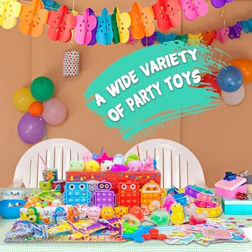 115 PCS Premium Party Favors for Kids 4-8-12