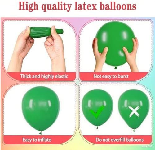 PageebO 159Pcs Rainbow Beach Balloons Pool Party Decorations